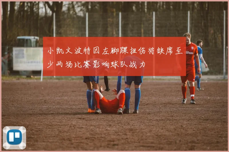 小凯文波特因左脚踝扭伤将缺席至少两场比赛影响球队战力